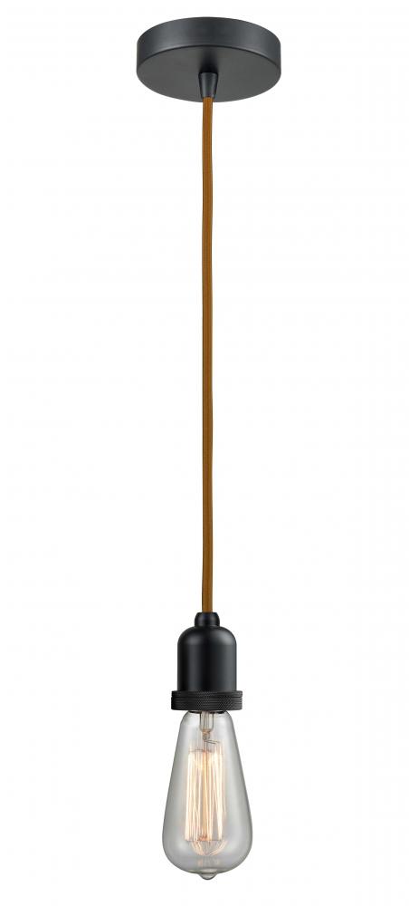 Whitney - 1 Light - 2 inch - Matte Black - Cord hung - Mini Pendant