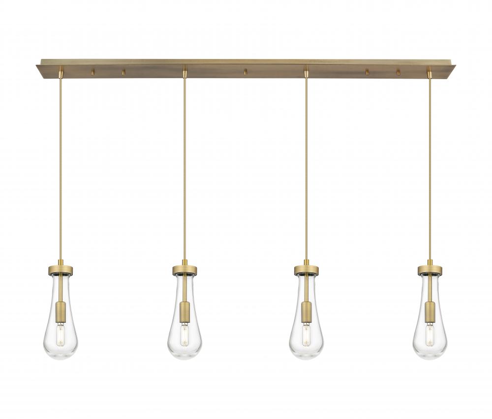 Owego - 4 Light - 49 inch - Brushed Champagne Bronze - Linear Pendant