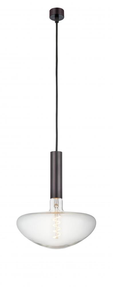 Edison - 1 Light - 10 inch - Oil Rubbed Bronze - Cord hung - Mini Pendant