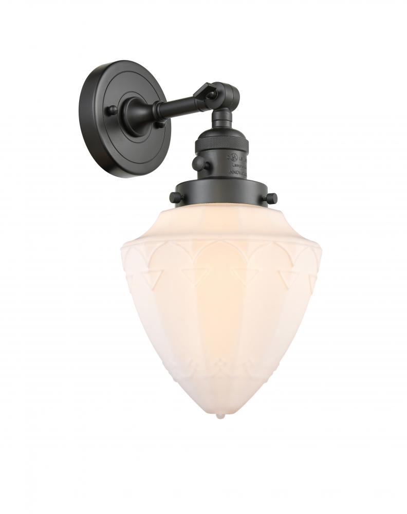 Bullet - 1 Light - 7 inch - Oil Rubbed Bronze - Adjustable Sconce