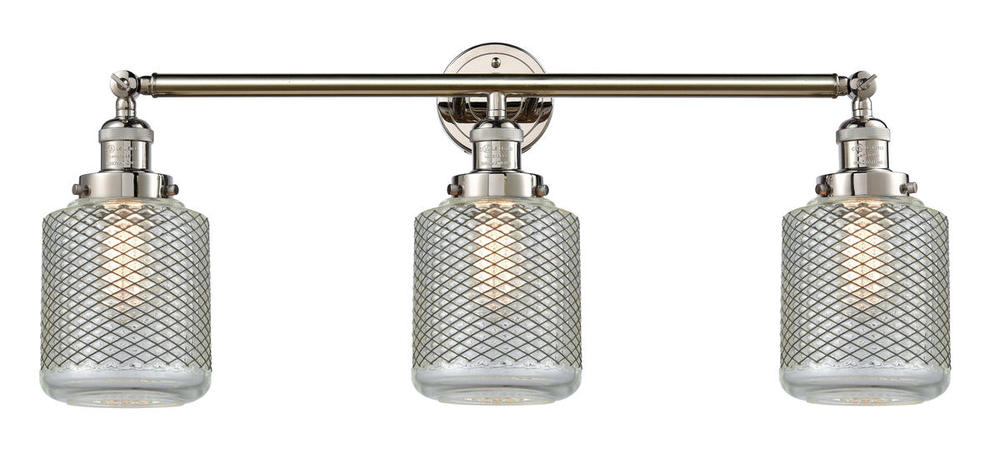 Stanton - 3 Light - 32 inch - Polished Nickel - Bath Vanity Light