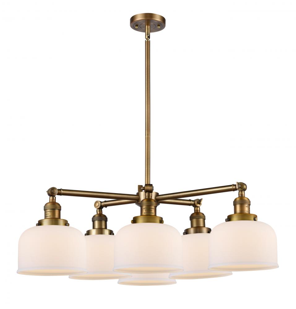 Large Bell 6 Light Chandelier