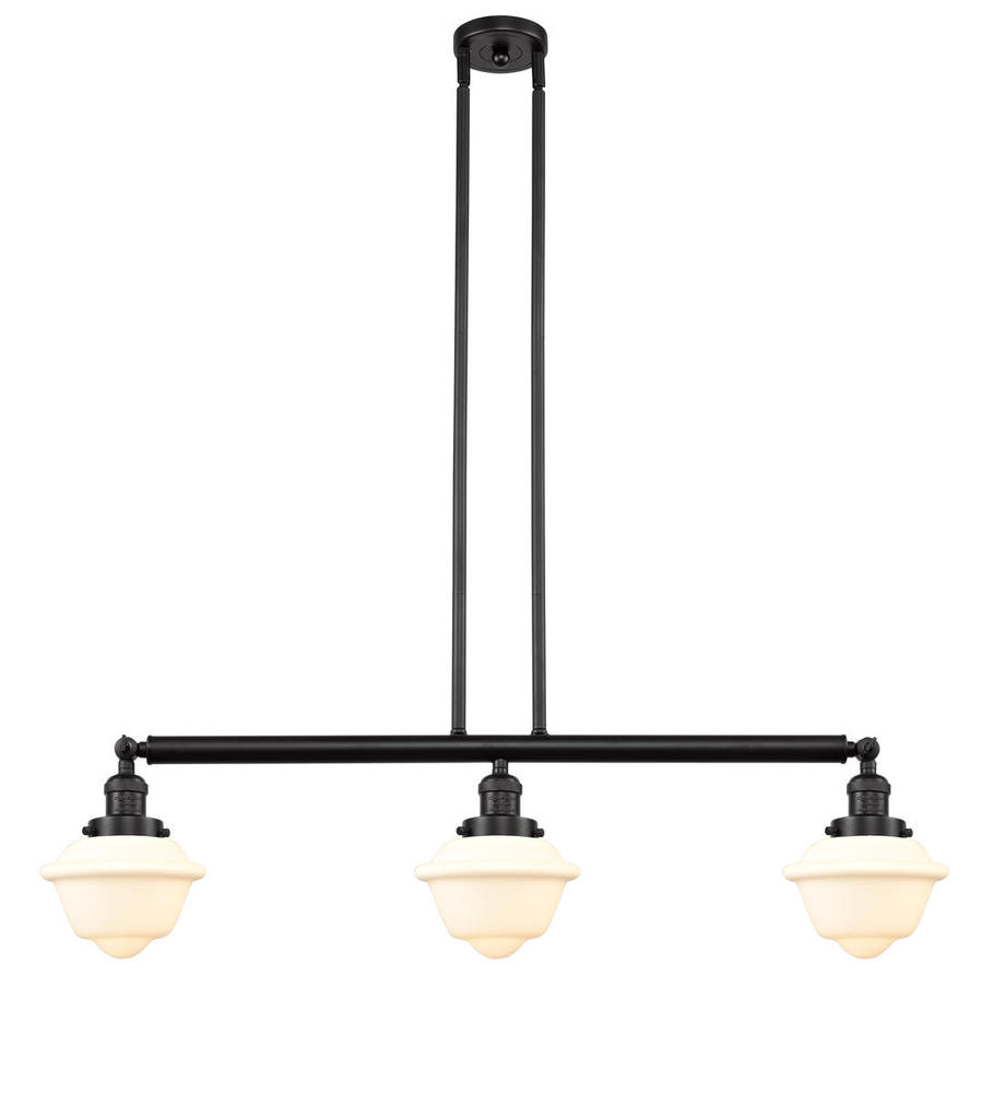 Oxford - 3 Light - 40 inch - Oil Rubbed Bronze - Stem Hung - Adjustable Island Light