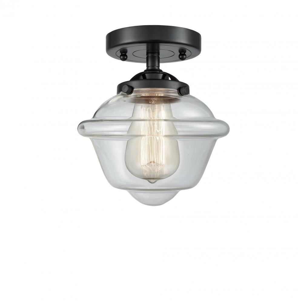 Oxford - 1 Light - 8 inch - Oil Rubbed Bronze - Semi-Flush Mount