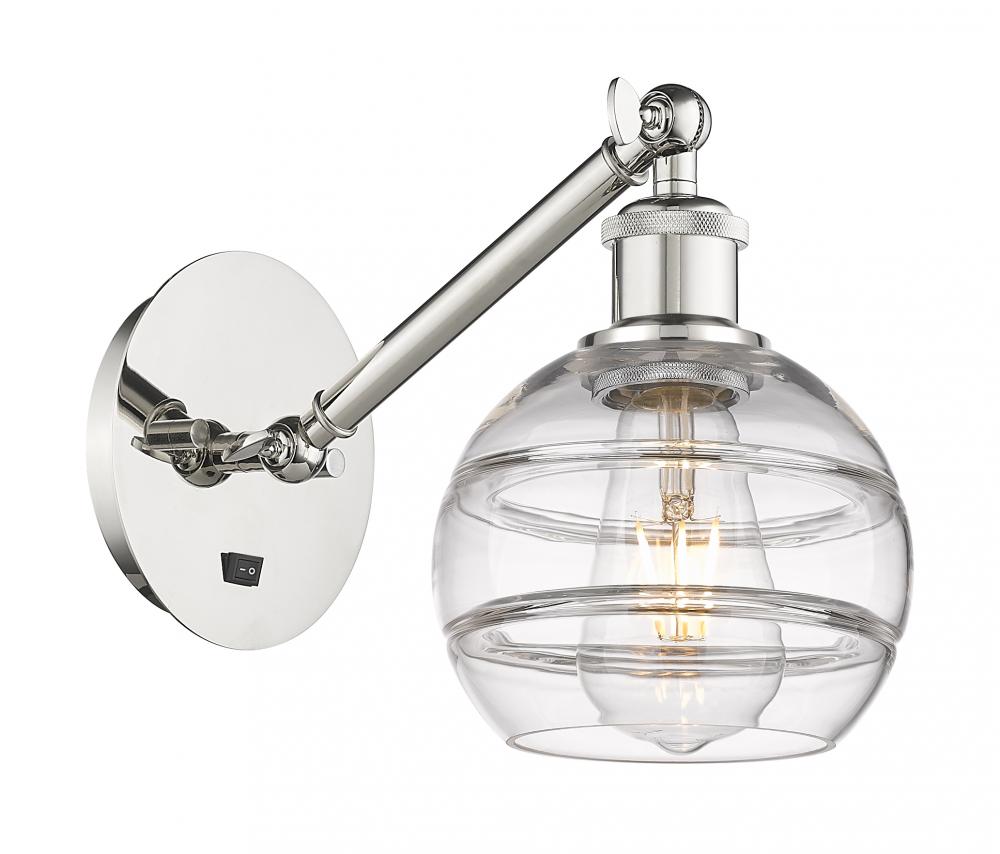 Rochester - 1 Light - 6 inch - Polished Nickel - Sconce