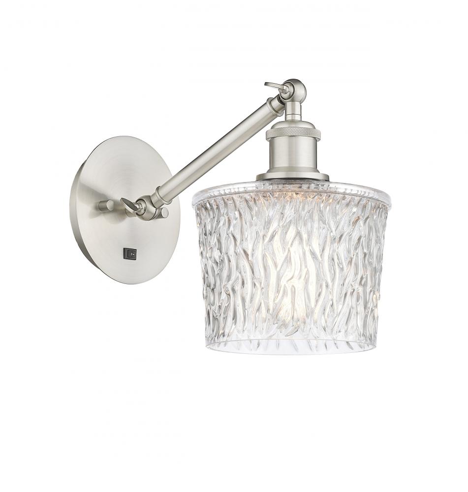 Niagara - 1 Light - 7 inch - Brushed Satin Nickel - Adjustable Sconce