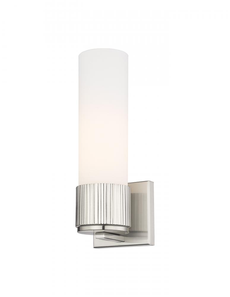 Bolivar - 1 Light - 5 inch - Satin Nickel - Sconce