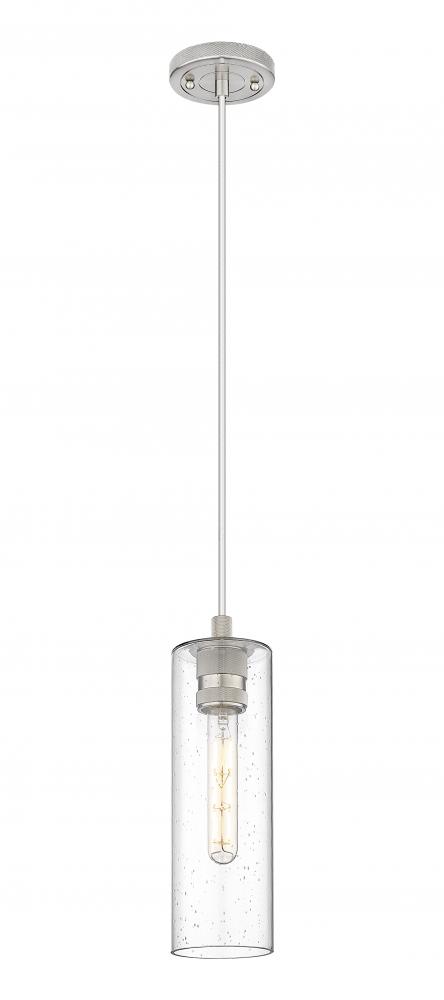 Crown Point - 1 Light - 5 inch - Satin Nickel - Pendant