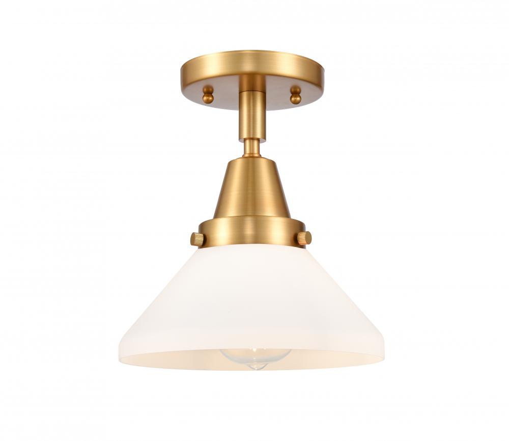 Caden - 1 Light - 8 inch - Satin Gold - Flush Mount