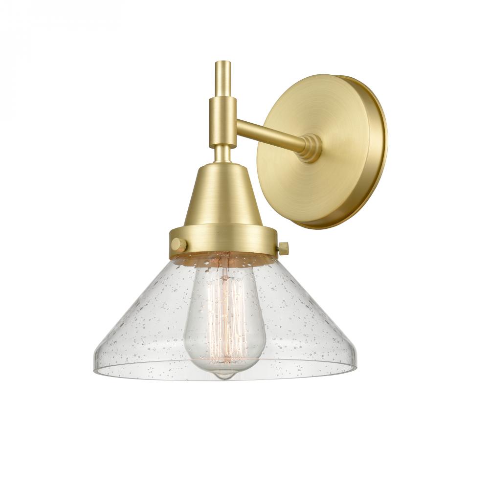 Bare Bulb - 1 Light - 3 inch - Satin Nickel - Sconce