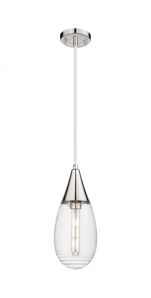 Malone - 1 Light - 6 inch - Polished Nickel - Pendant