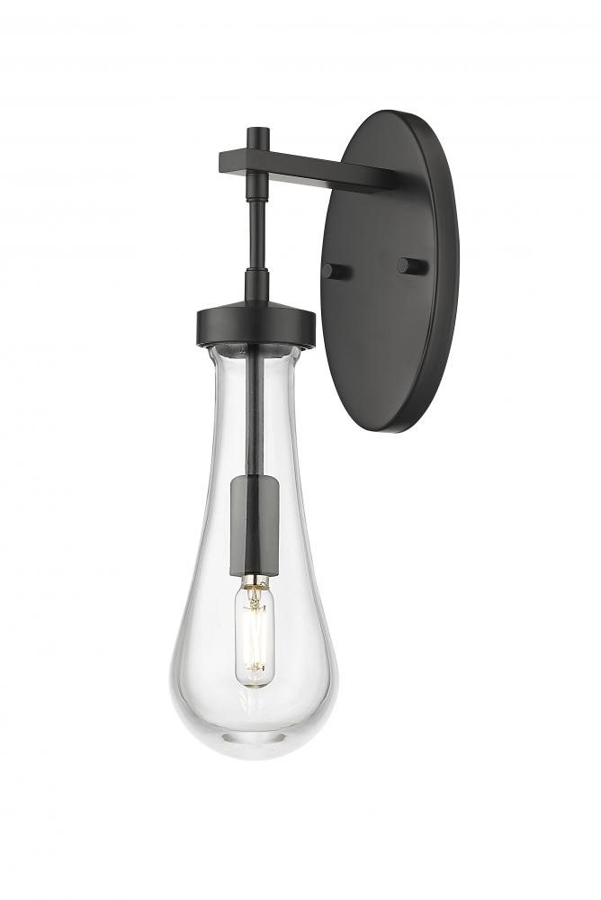 Owego - 1 Light - 5 inch - Matte Black - Sconce