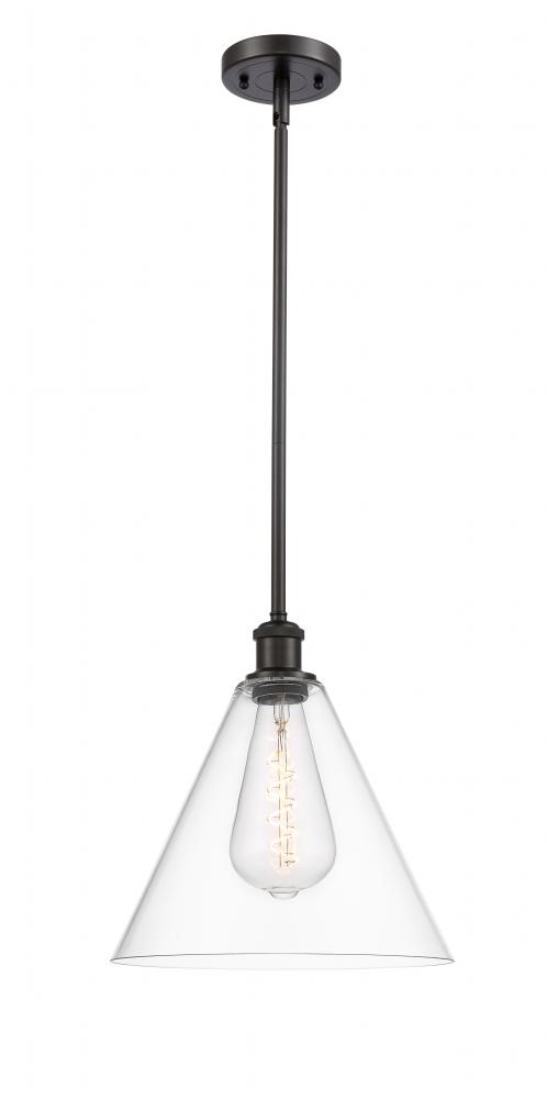 Berkshire - 1 Light - 12 inch - Oil Rubbed Bronze - Mini Pendant