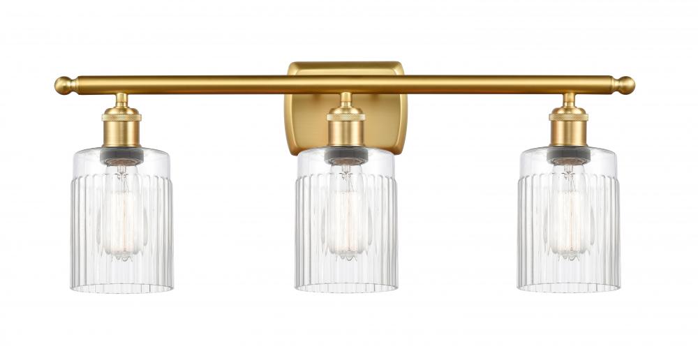 Hadley - 3 Light - 25 inch - Satin Gold - Bath Vanity Light