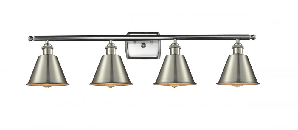 Smithfield - 4 Light - 37 inch - Brushed Satin Nickel - Bath Vanity Light