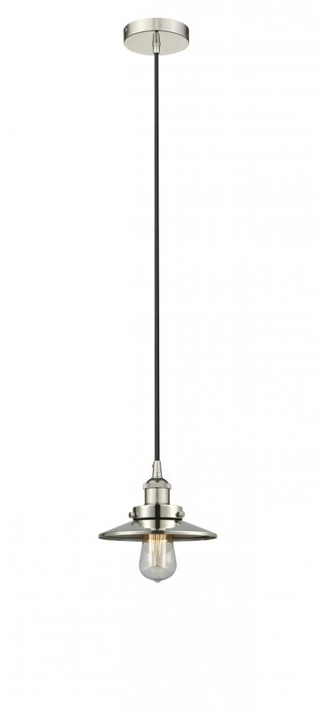 Edison - 1 Light - 8 inch - Polished Nickel - Multi Pendant