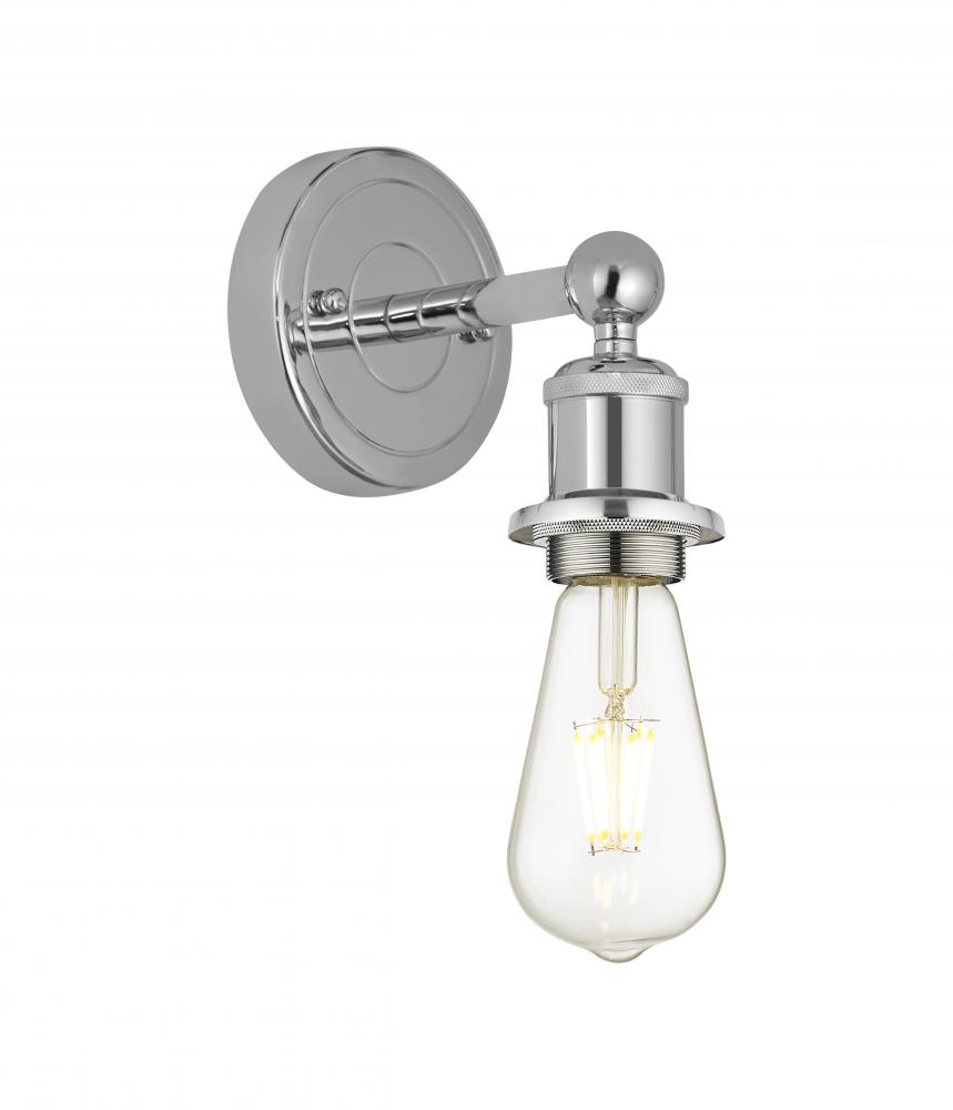 Edison - 1 Light - 5 inch - Polished Chrome - Sconce