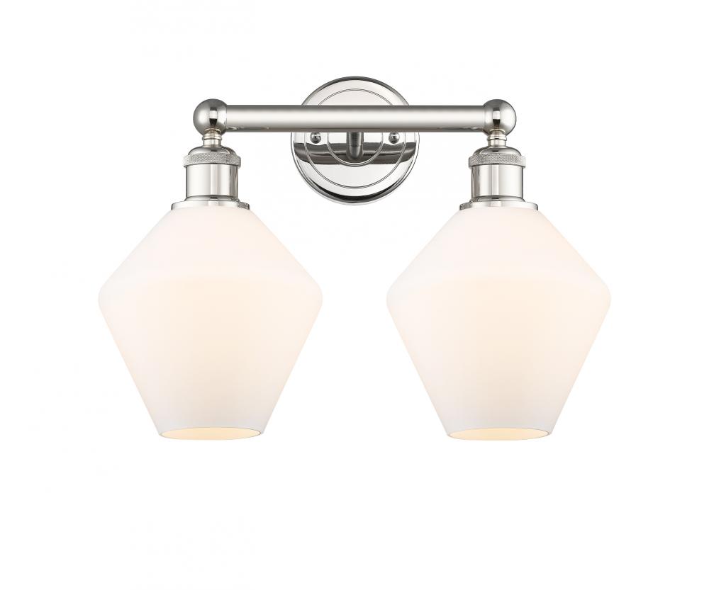 Cindyrella - 2 Light - 17 inch - Polished Nickel - Bath Vanity Light