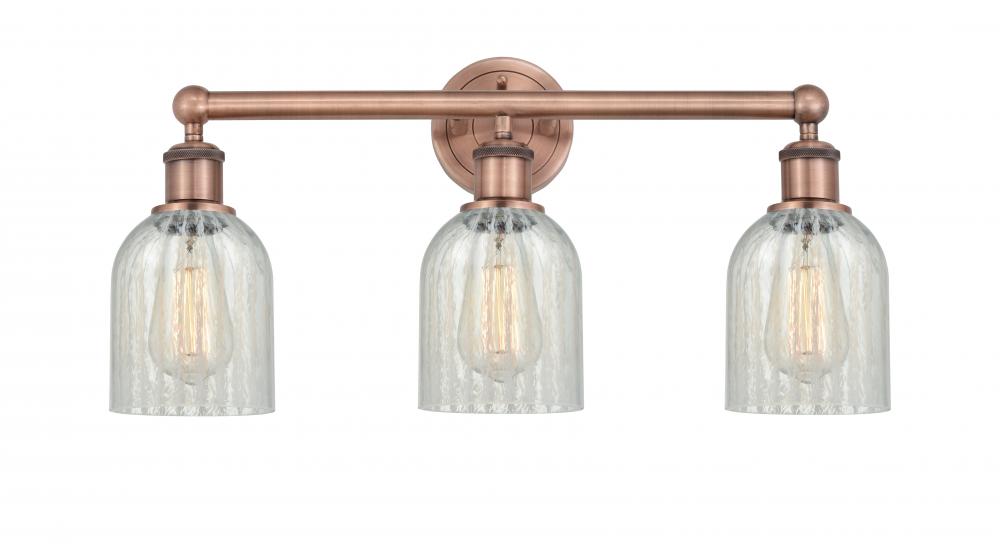 Caledonia - 3 Light - 23 inch - Antique Copper - Bath Vanity Light