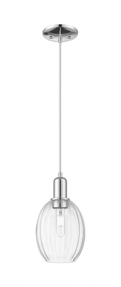 Preston - 1 Light - 6 inch - Polished Chrome - Cord hung - Mini Pendant
