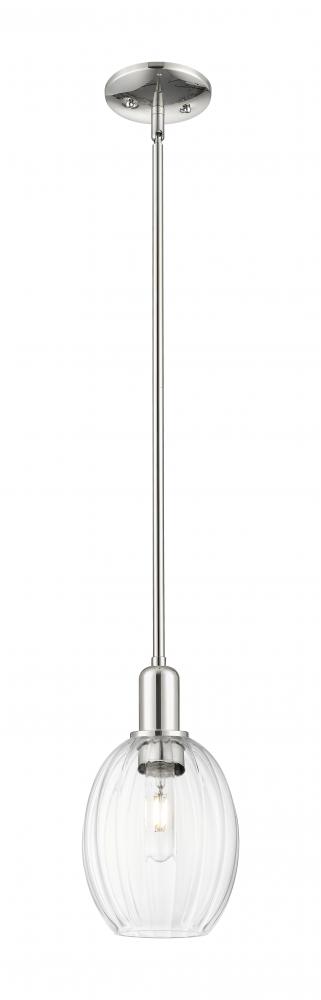 Preston - 1 Light - 6 inch - Polished Nickel - Mini Pendant