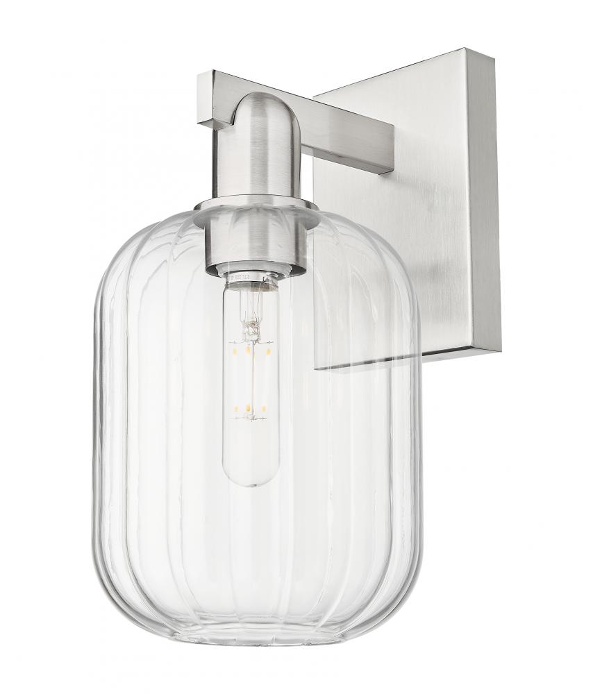 Preston - 1 Light - 6 inch - Brushed Satin Nickel - Sconce