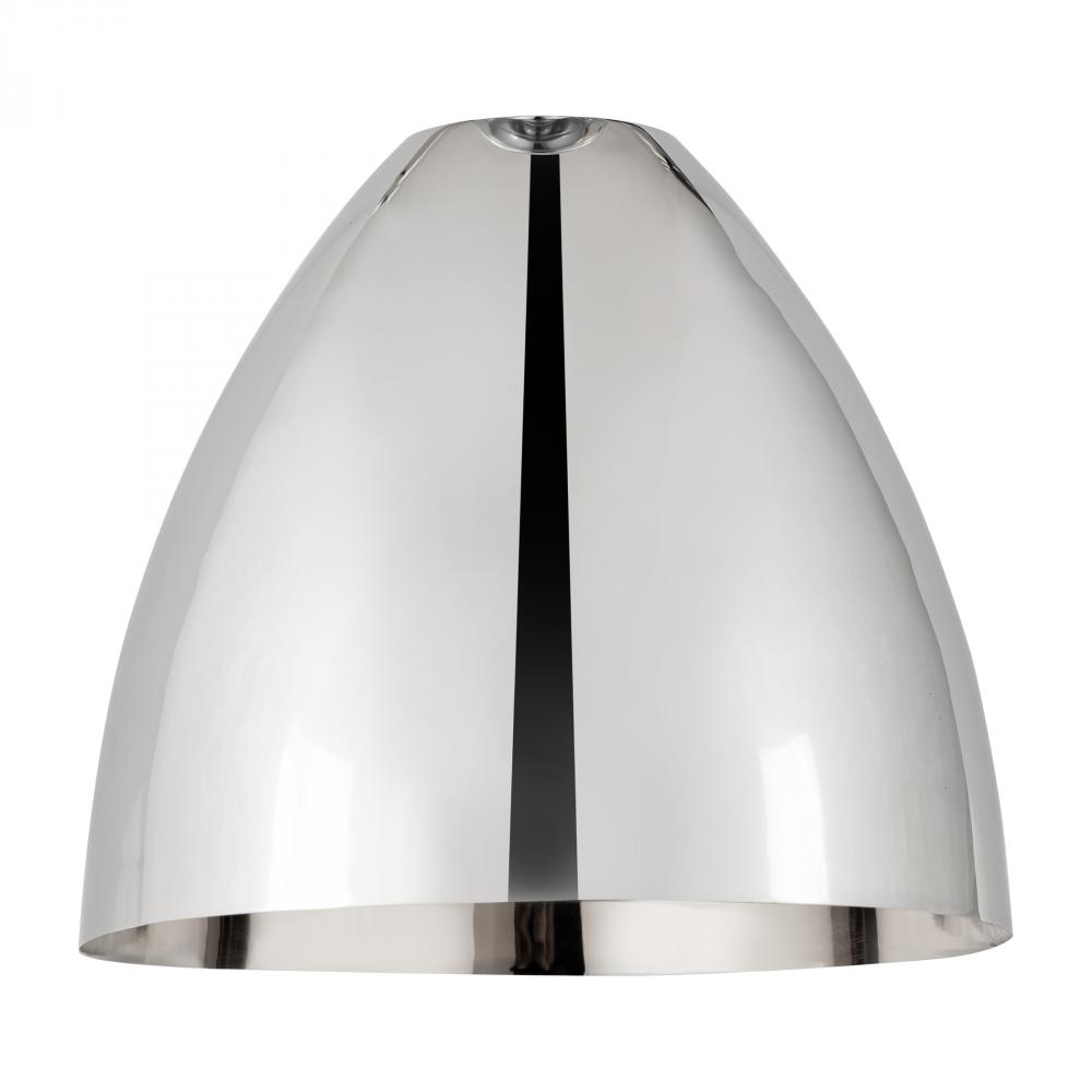 Metal Bristol Light 7.5 inch Polished Chrome Metal Shade