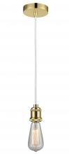 Innovations Lighting 100GD-10W-1GD - Edison - 1 Light - 2 inch - Gold - Cord hung - Mini Pendant