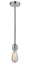 Innovations Lighting 100PC-10BR-2PC - Winchester - 1 Light - 2 inch - Polished Chrome - Cord hung - Mini Pendant