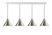 Innovations Lighting 124W-10GY-2H-SN-M10-SN - Briarcliff Linear Pendant