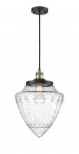 Innovations Lighting 201C-BAB-G664-12 - Bullet - 1 Light - 12 inch - Black Antique Brass - Cord hung - Mini Pendant