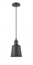Innovations Lighting 201C-OB-M9-OB - Addison - 1 Light - 5 inch - Oil Rubbed Bronze - Cord hung - Mini Pendant