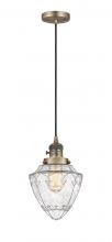 Innovations Lighting 201CSW-BB-G664-7 - Bullet - 1 Light - 7 inch - Brushed Brass - Cord hung - Mini Pendant