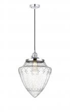 Innovations Lighting 201CSW-PC-G664-12 - Bridgeton - 1 Light - 16 inch - Polished Chrome - Cord hung - Mini Pendant