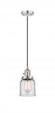 Innovations Lighting 201CSW-PN-G52 - Bell - 1 Light - 5 inch - Polished Nickel - Cord hung - Mini Pendant