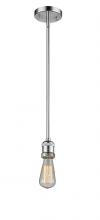 Innovations Lighting 201S-PC - Bare Bulb - 1 Light - 2 inch - Polished Chrome - Stem Hung - Mini Pendant