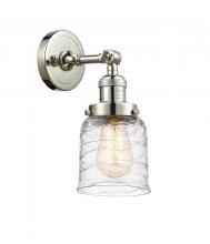 Innovations Lighting 203-PN-G513 - Bell - 1 Light - 5 inch - Polished Nickel - Sconce