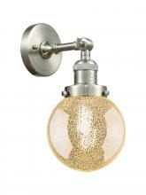 Innovations Lighting 203-SN-G208-6 - Beacon - 1 Light - 6 inch - Brushed Satin Nickel - Adjustable Sconce