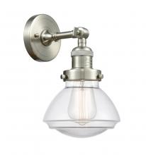 Innovations Lighting 203-SN-G322 - Olean - 1 Light - 7 inch - Brushed Satin Nickel - Adjustable Sconce