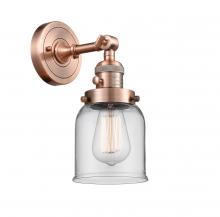 Innovations Lighting 203SW-AC-G52 - Bell - 1 Light - 5 inch - Antique Copper - Sconce