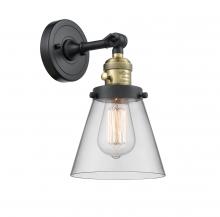 Innovations Lighting 203SW-BAB-G62-LED - Cone - 1 Light - 6 inch - Black Antique Brass - Sconce