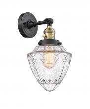 Innovations Lighting 203SW-BAB-G664-7 - Bullet - 1 Light - 7 inch - Black Antique Brass - Sconce