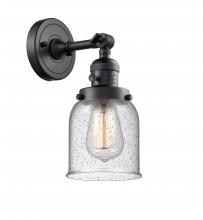 Innovations Lighting 203SW-BK-G54-LED - Bell - 1 Light - 5 inch - Matte Black - Adjustable Sconce