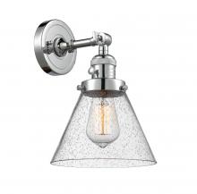 Innovations Lighting 203SW-PC-G44-LED - Cone - 1 Light - 8 inch - Polished Chrome - Adjustable Sconce