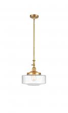 Innovations Lighting 206-SG-G694-12 - Bridgeton - 1 Light - 12 inch - Satin Gold - Stem Hung - Mini Pendant