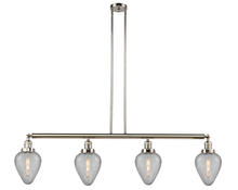 Innovations Lighting 214-PN-G165 - Geneseo - 4 Light - 52 inch - Polished Nickel - Stem Hung - Island Light