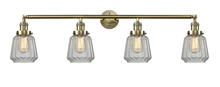 Innovations Lighting 215-AB-G142 - Chatham - 4 Light - 42 inch - Antique Brass - Bath Vanity Light