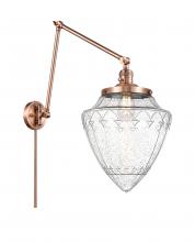 Innovations Lighting 238-AC-G664-12 - Bullet - 1 Light - 12 inch - Antique Copper -Adjustable Swing Arm