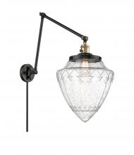 Innovations Lighting 238-BAB-G664-12 - Bullet - 1 Light - 12 inch - Black Antique Brass -Adjustable Swing Arm