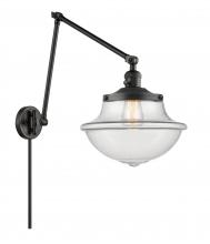 Innovations Lighting 238-BK-G542 - Oxford - 1 Light - 12 inch - Matte Black - Swing Arm